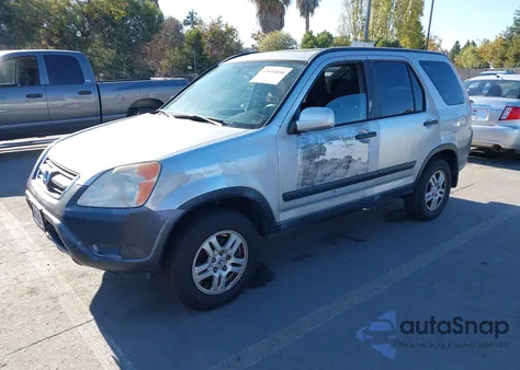 2003 Honda Cr-V Ex из США, поврежденный, VIN JHLRD78873C024722